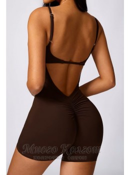 Гладкий комбенизон Shorts Body Canotta model 86
